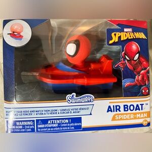 Swimways Spider-Man Air Boat Toy - Red and Blue